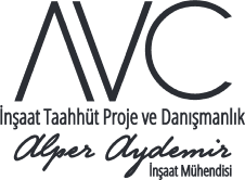 AVC İnşaat Siyah Logo